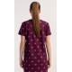 Dámské domácí šaty s krátkým rukávem Heart