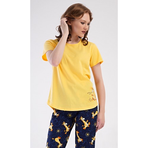 Dámské pyžamo kapri Žirafa