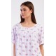 Dámská noční košile s krátkým rukávem Vanda