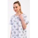 Dámská noční košile s krátkým rukávem Amanda