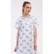 Dámská noční košile s krátkým rukávem Amanda