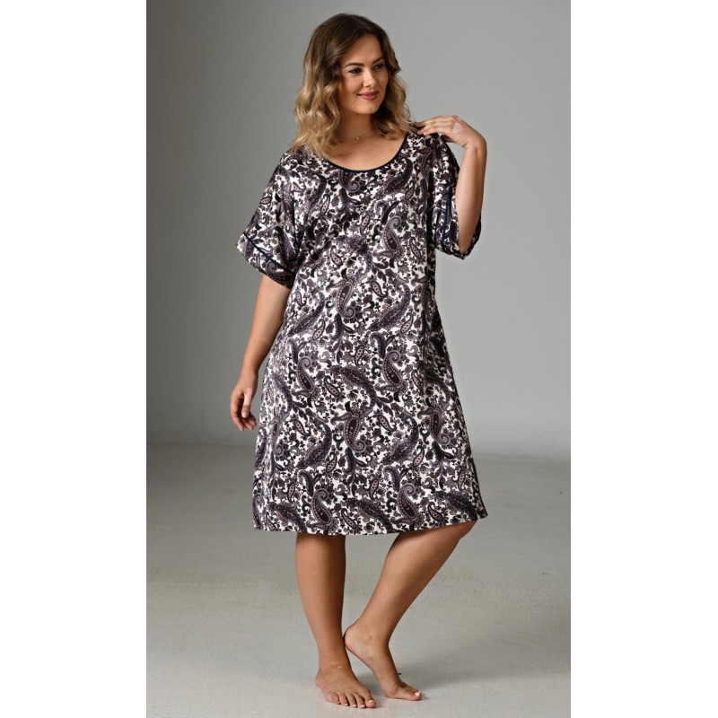 Dámská noční košile s krátkým rukávem Orient