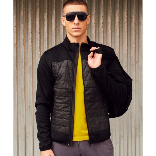 Pánská černá/reflexní bunda 67