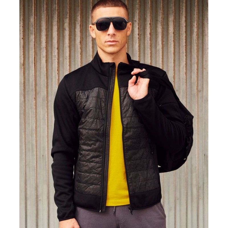 Pánská černá/reflexní bunda 67