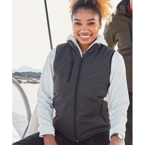 Dámská zateplená softshellová vesta