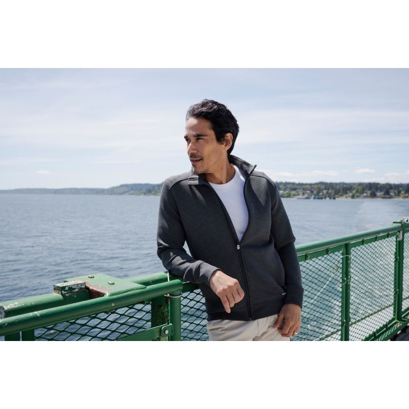 Pánský cardigan se zipem