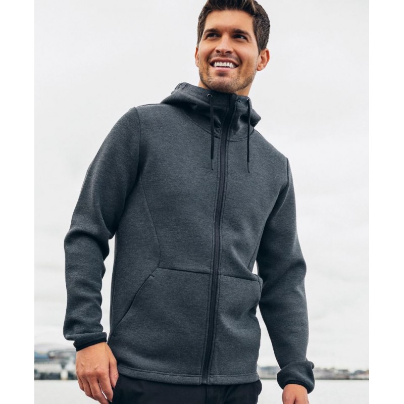 Pánská mikina s kapucí a zipem