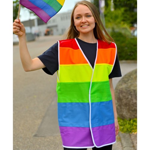 Bezpečnostní vesta na Pride