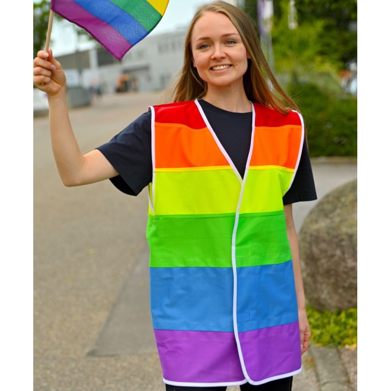 Bezpečnostní vesta na Pride