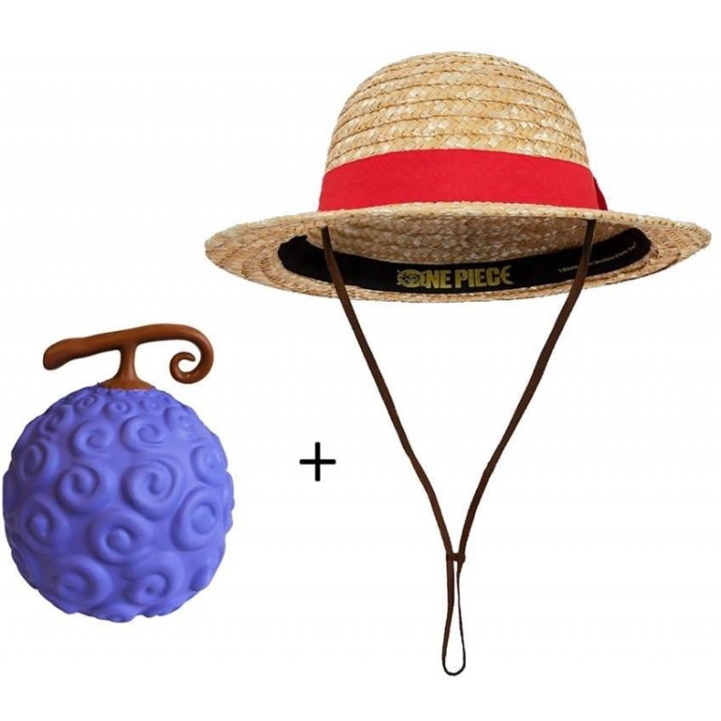 Sada One Piece - Luffyho klobouk a Gum-Gum Fruit