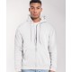 Mikina s kapucí z těžké bavlny na zip