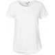 dámské bio tričko s ohrnutými rukávy