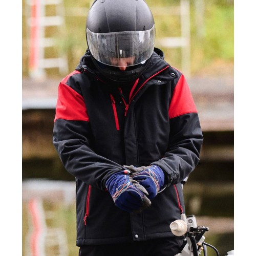 Pánská zimní softshellová bunda