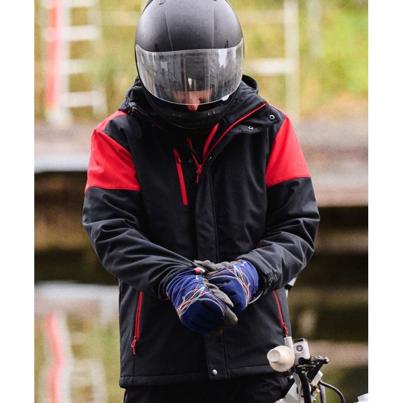 Pánská zimní softshellová bunda