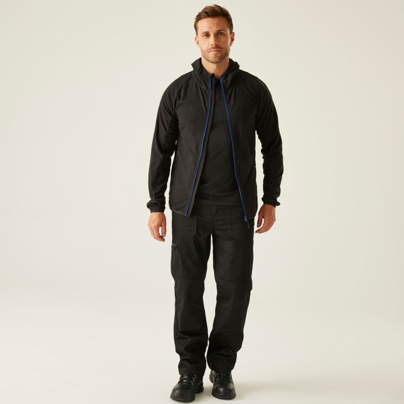 Fleecová bunda structure s kapucí Navigate