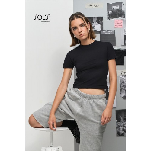 Těžký dámský crop top