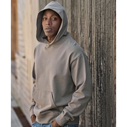 Mikina s kapucí z těžké bavlny Unlabeled Loose