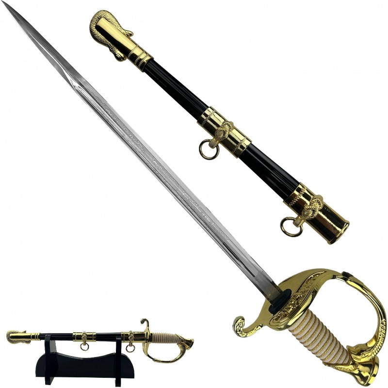 AF Mini konfederační šavle "CSA RAPIER" se stojánkem