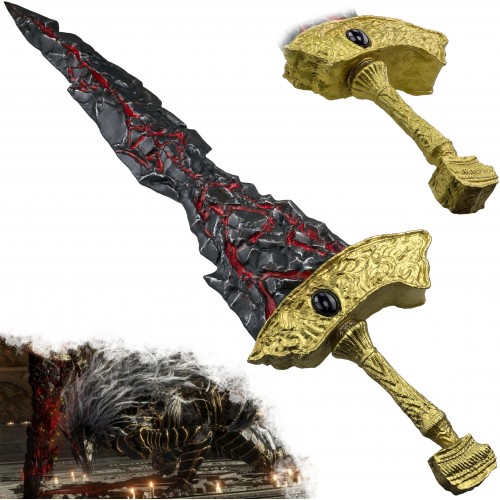 AF Obří meč "MALIKETH'S BLACK BLADE" z pryskyřice - Elden Ring