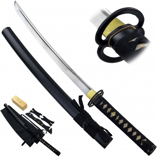 AF Ostré wakizashi "SANADA YUKIMURA" s výbavou