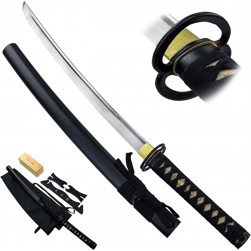 AF Ostré wakizashi "SANADA YUKIMURA" s výbavou