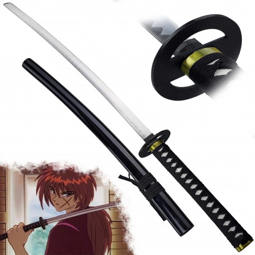 AF Reverzní ocelová katana "SAKABATO" - Rurouni Kenshin
