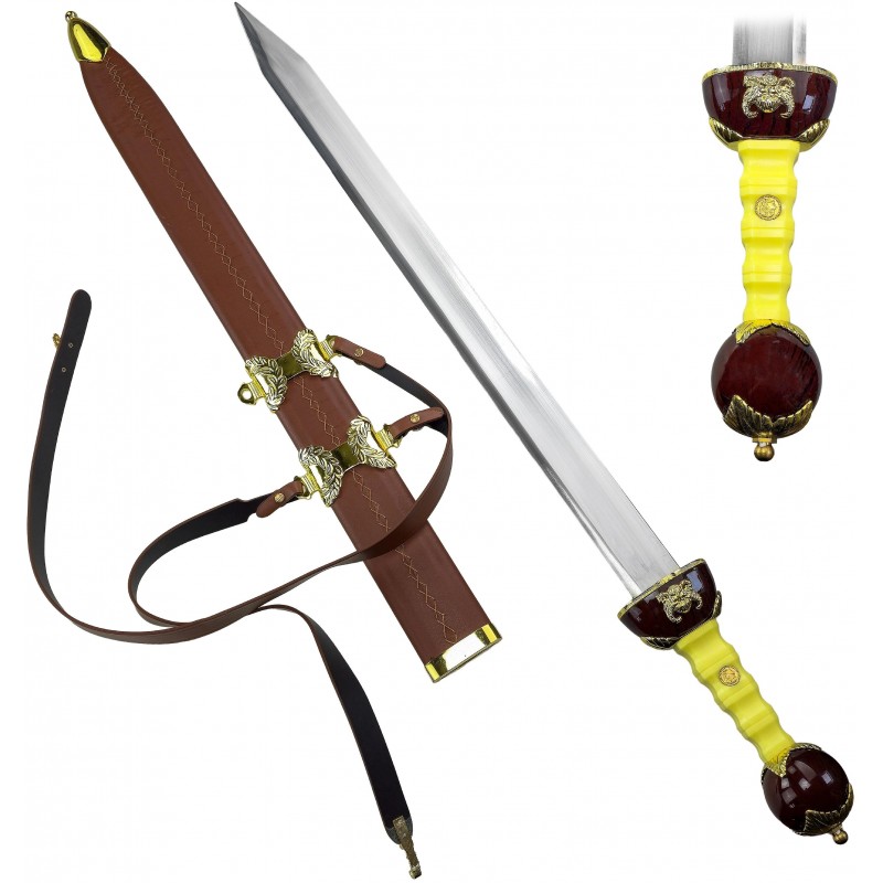 AF Honosný římský gladius "MAXIMUS" se zdobenou pochvou