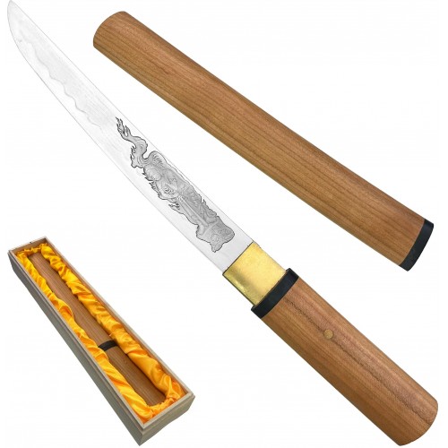 AF Skryté japonské tanto "KAKUCHAIRO" s příslušenstvím