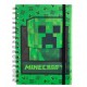 Zápisník Minecraft - Creeper 3D