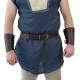 Vikingský kožený opasek Gokstad