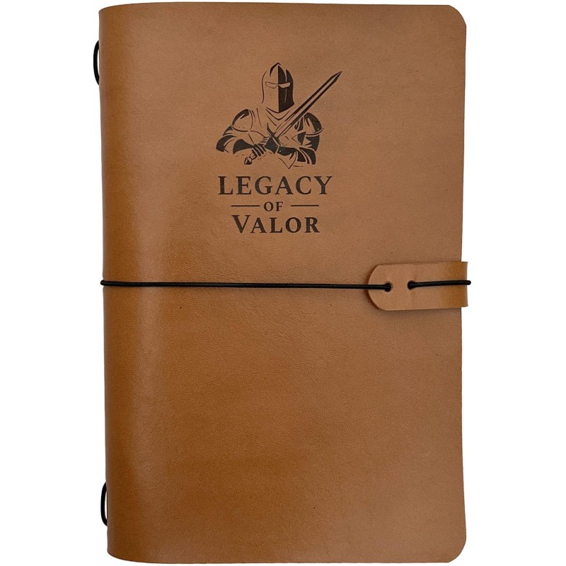 Kožený zápisník Legacy of Valor