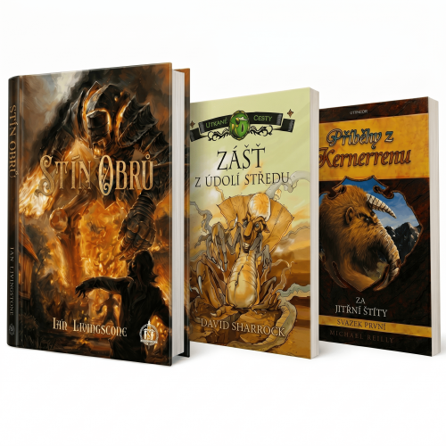 Fantasy gamebooky: Klasická RPG sada 3 knih