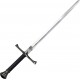 AF Ocelový středověký meč "KING'S JUSTICE" s pochvou