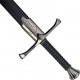 AF Ocelový středověký meč "KING'S JUSTICE" s pochvou