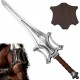 Amont Masivní ocelový meč "HE-MAN MASTER SWORD" - Masters of the Universe