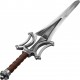 Amont Masivní ocelový meč "HE-MAN MASTER SWORD" - Masters of the Universe