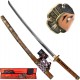 Amont Ostrá katana "KURO NAMI HACHIMAN" se stojánkem