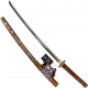 Amont Ostrá katana "KURO NAMI HACHIMAN" se stojánkem