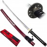 Ostrá katana "KURO NAMI RYUJIN HOMURA" se stojánkem