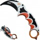 Albainox Tréninkový karambit "ASIIMOV" s klipem na opasek