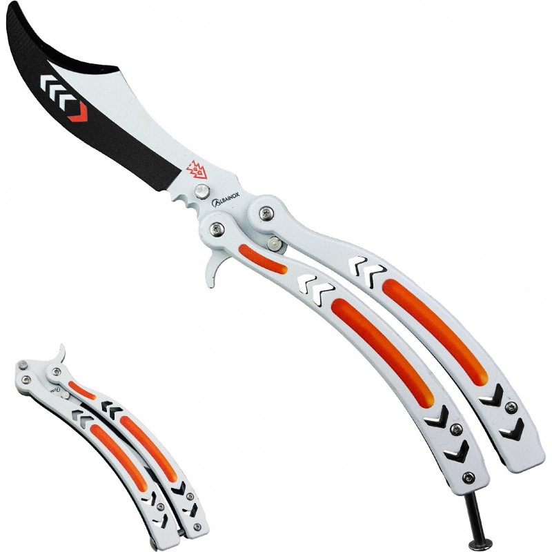 Albainox Tréninkový balisong "ASIIMOV"