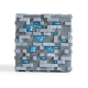 Noční světlo Minecraft - Diamond Ore