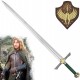 Jolly Ocelový meč "FARAMIR'S SWORD" s plaketou - Pán Prstenů