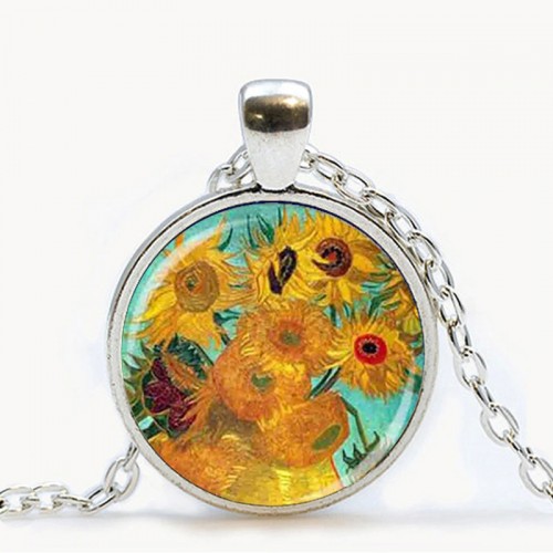 Van Goghova ložnice v Arles - náhrdelník