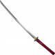 CHZ Japonská funkční katana "AKAHANA" s bohatým příslušenstvím