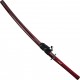 CHZ Japonská funkční katana "AKAHANA" s bohatým příslušenstvím