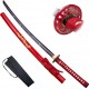 CHZ Ostrá katana "RED SUSANOO" s fialovou čepelí