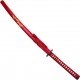 CHZ Ostrá katana "RED SUSANOO" s fialovou čepelí