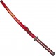 CHZ Ocelová katana "RED DRAGON"
