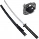 CHZ Ocelová katana "ADVANCED BLACK"